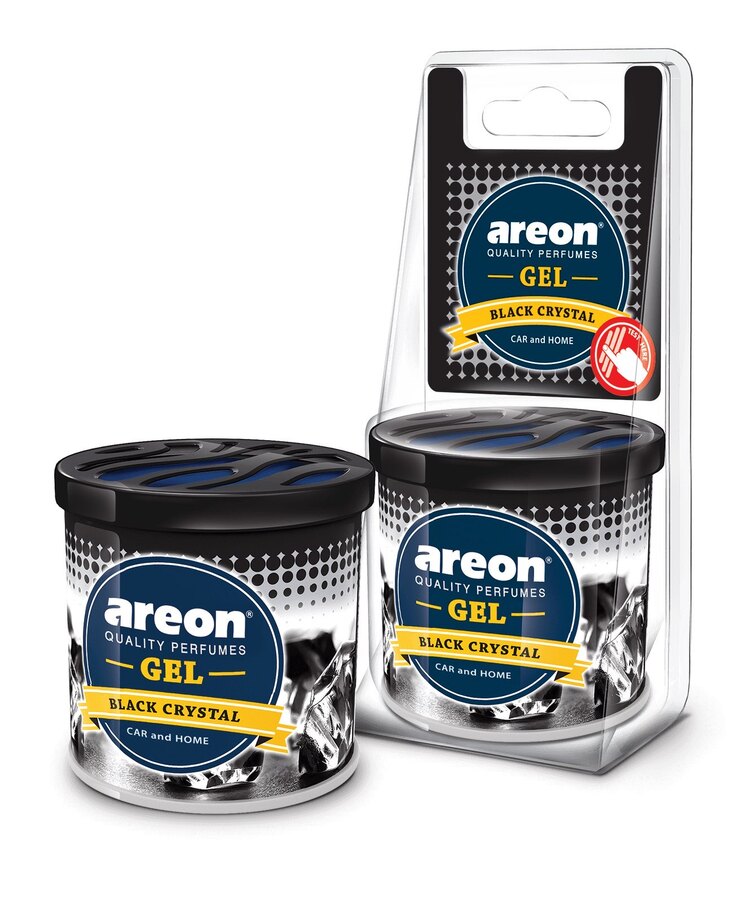 Areon Gel Black Crystal Bardaklık Oto Araç Kokusu