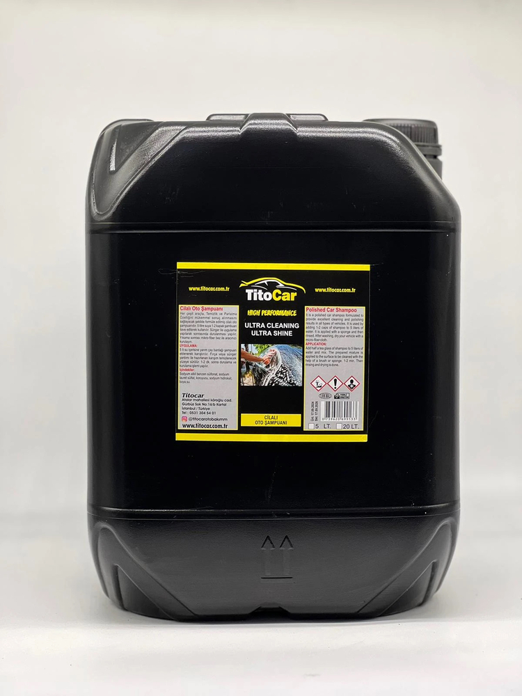 TitoCar Cilalı Oto Şampuan 20 litre
