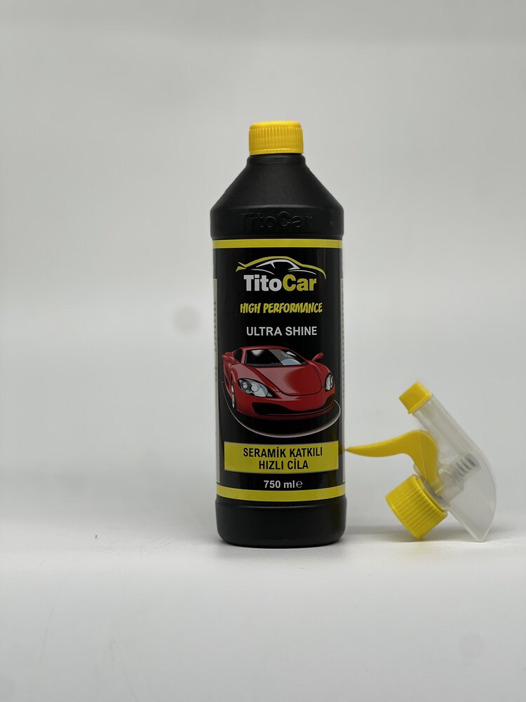 TitoCar Seramik Katkılı Hızlı Cila Sıvısı 850 ml