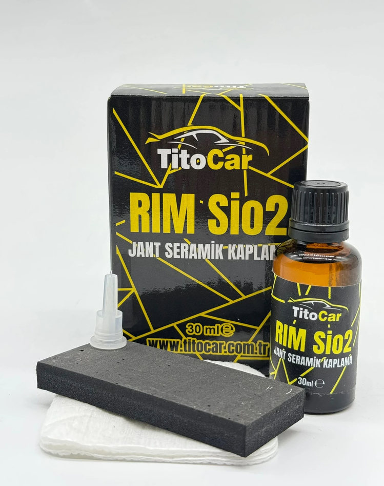 TitoCar Rım Sio2 Jant Seramik Kaplama 30ml