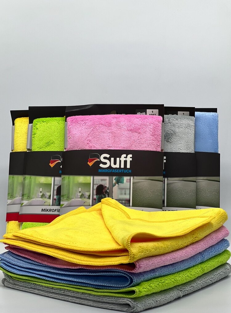 Suff Kadife Çiçeği Temizlik Bezi 40x40