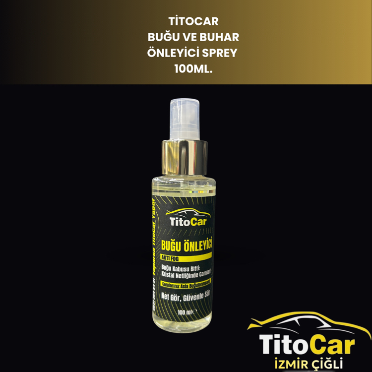 Titocar Buğu Önleyici Sıvı 100Ml