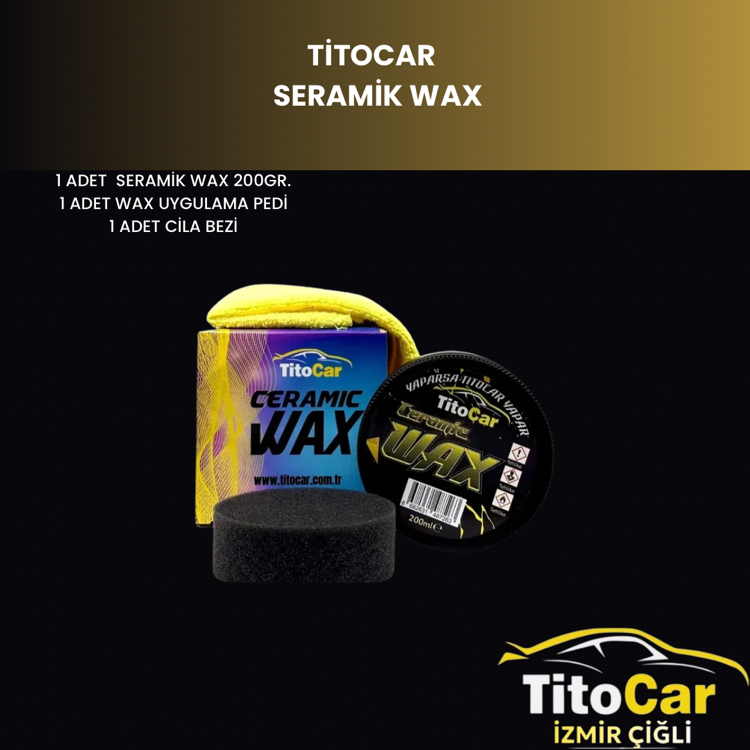 Titocar Seramik Wax 200Gr