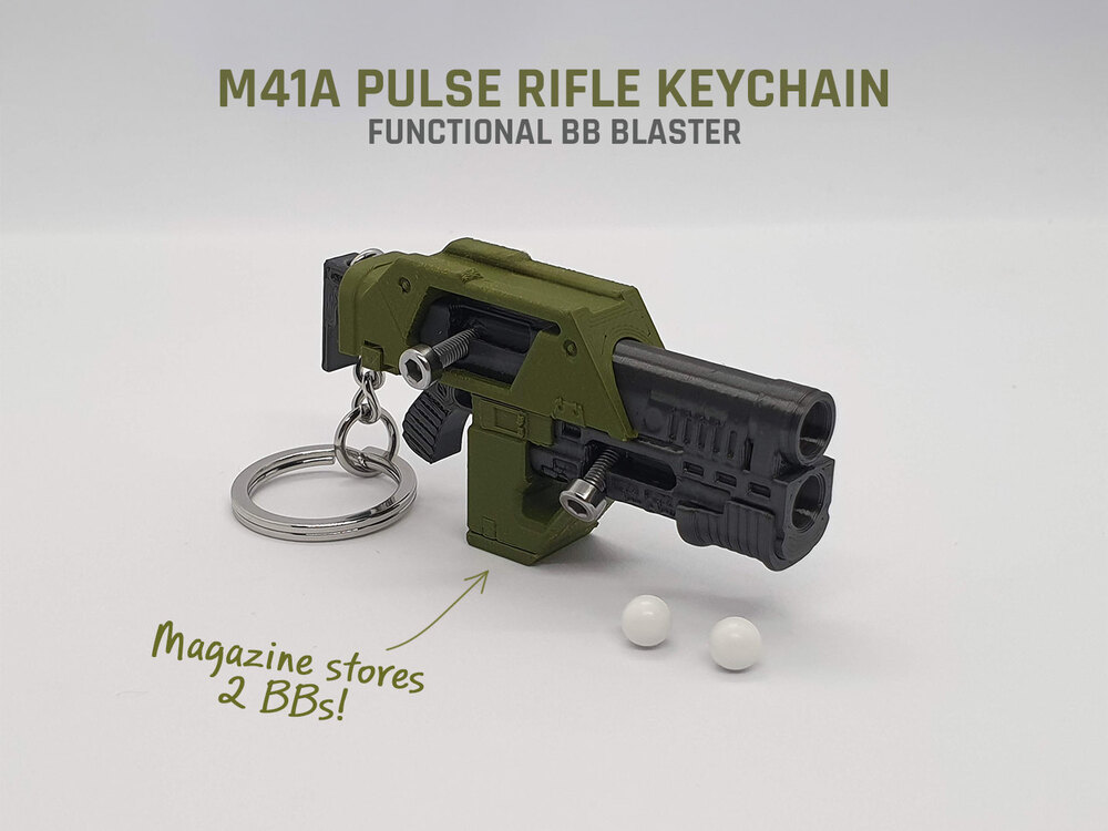 Boncuk Tabancası Anahtarlık - M41A