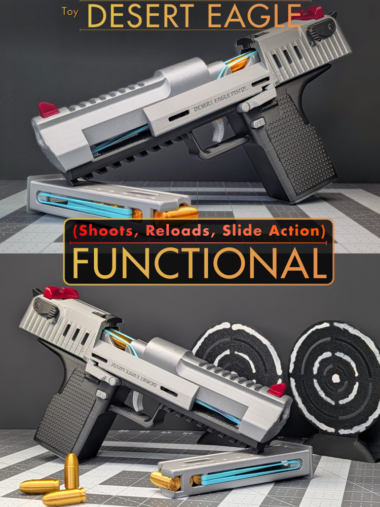 Tam Fonksiyonlu Desert Eagle Magnum