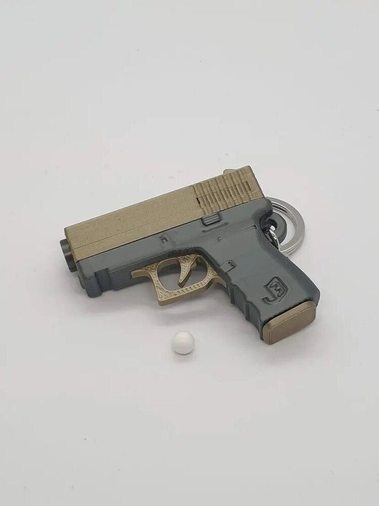 Boncuk Tabancası Anahtarlık - Glock