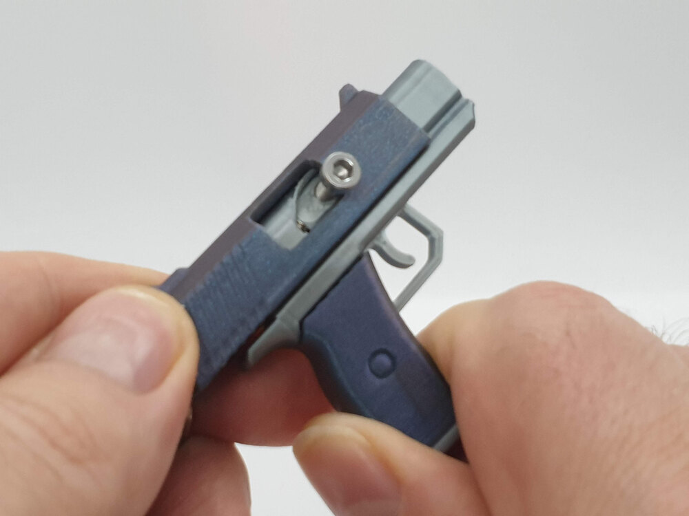 Boncuk Tabancası Anahtarlık - Pistol