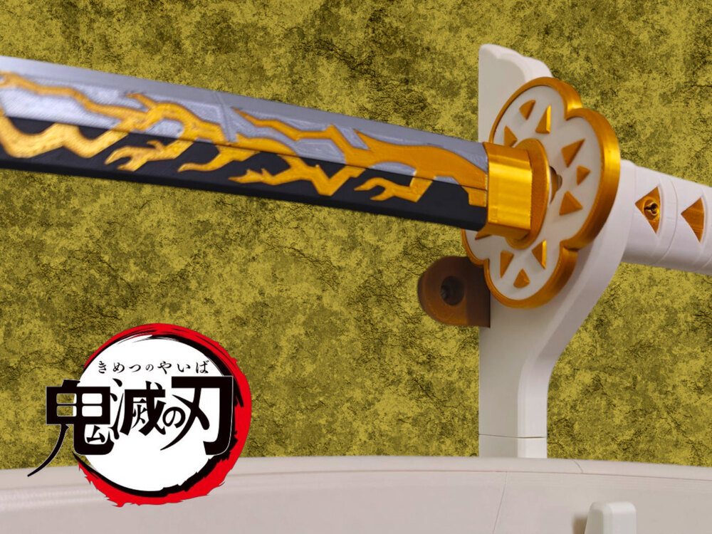 Demon Slayer Zenitsu Katana Seti (1 metre)