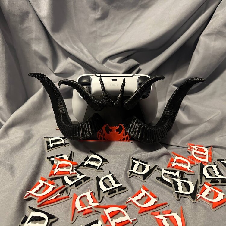 PS5 Joystick Standı | Diablo 4 Temalı