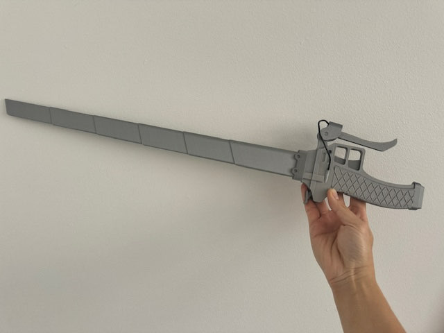 Attack On Titan Katlanır Kılıç