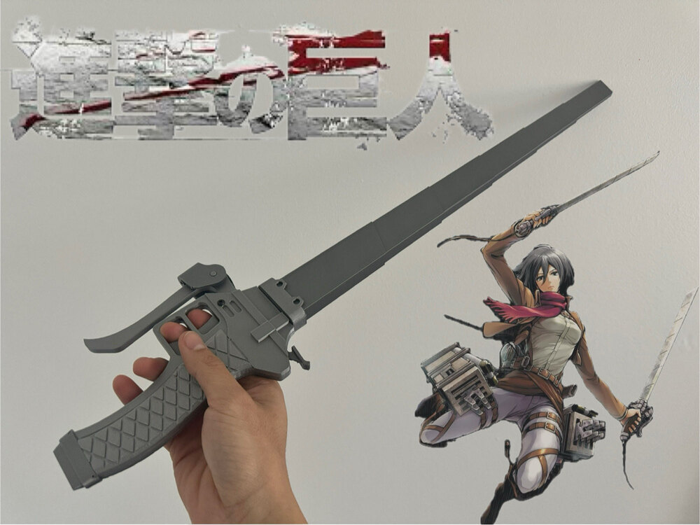 Attack On Titan Katlanır Kılıç