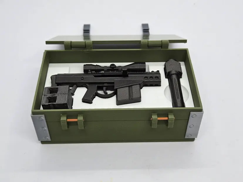 Boncuk Tabancası Anahtarlık - M82 Barrett