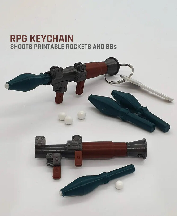 Boncuk Tabancası Anahtarlık - RPG