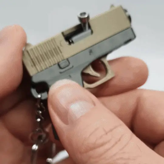 Boncuk Tabancası Anahtarlık - Glock
