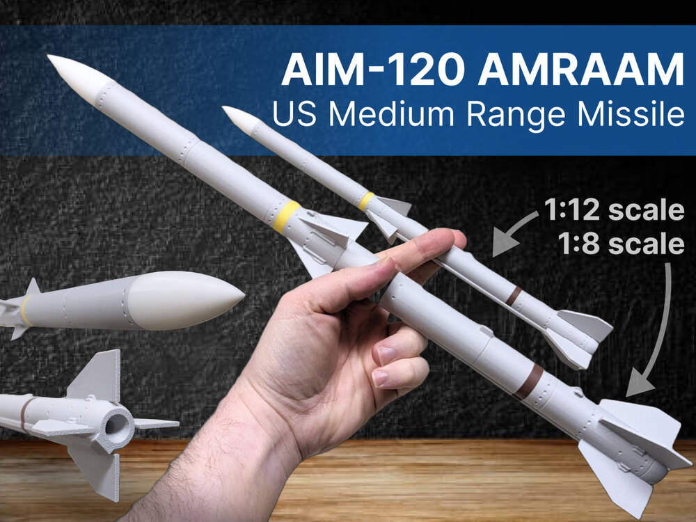 1:12 AIM-120 Roket