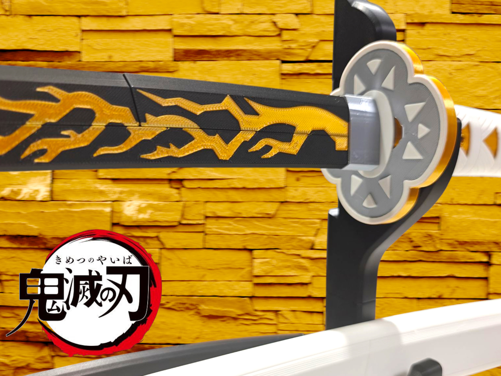 Demon Slayer - Zenitsu Katana (Siyah Versiyon)
