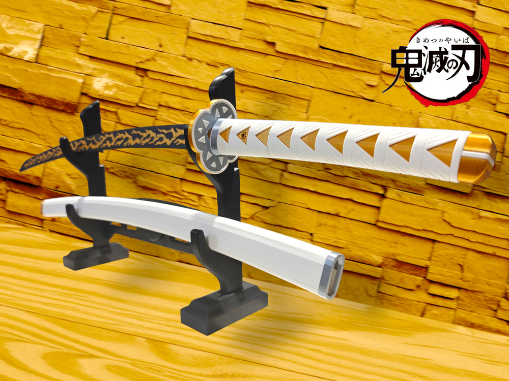 Demon Slayer - Zenitsu Katana (Siyah Versiyon)
