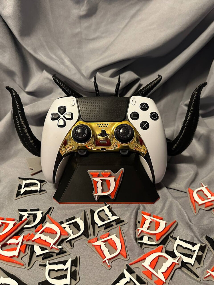 PS5 Joystick Standı | Diablo 4 Temalı
