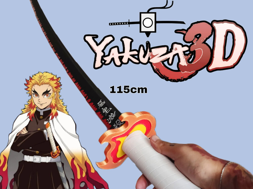 Rengoku Katlanan Katana (Açıklamayı Okuyun)