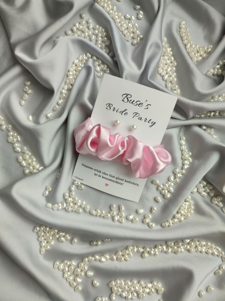 Saten Toka & İnci Küpe