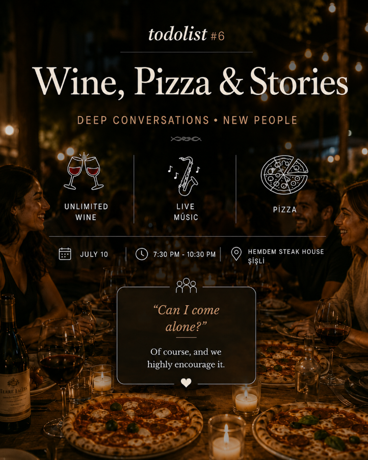 Wine, Pizza & Stories