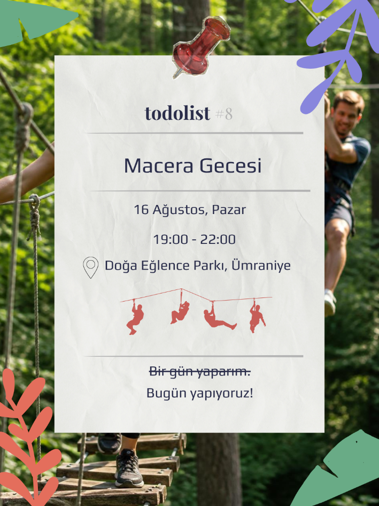 To Do List #8: Macera Gecesi