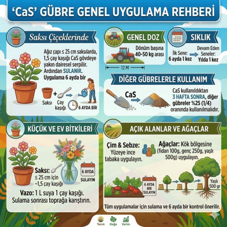 Suda Çözünür Organik Kalsiyum Gübresi - Mucize Gübre - 100 Gram