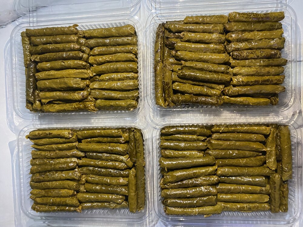 Zeytinyağlı sarma pişmiş  2 kg 