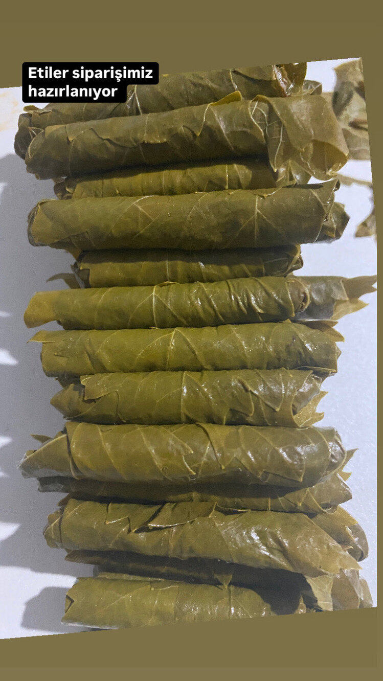 Zeytinyağlı sarma çiğ 2 kg