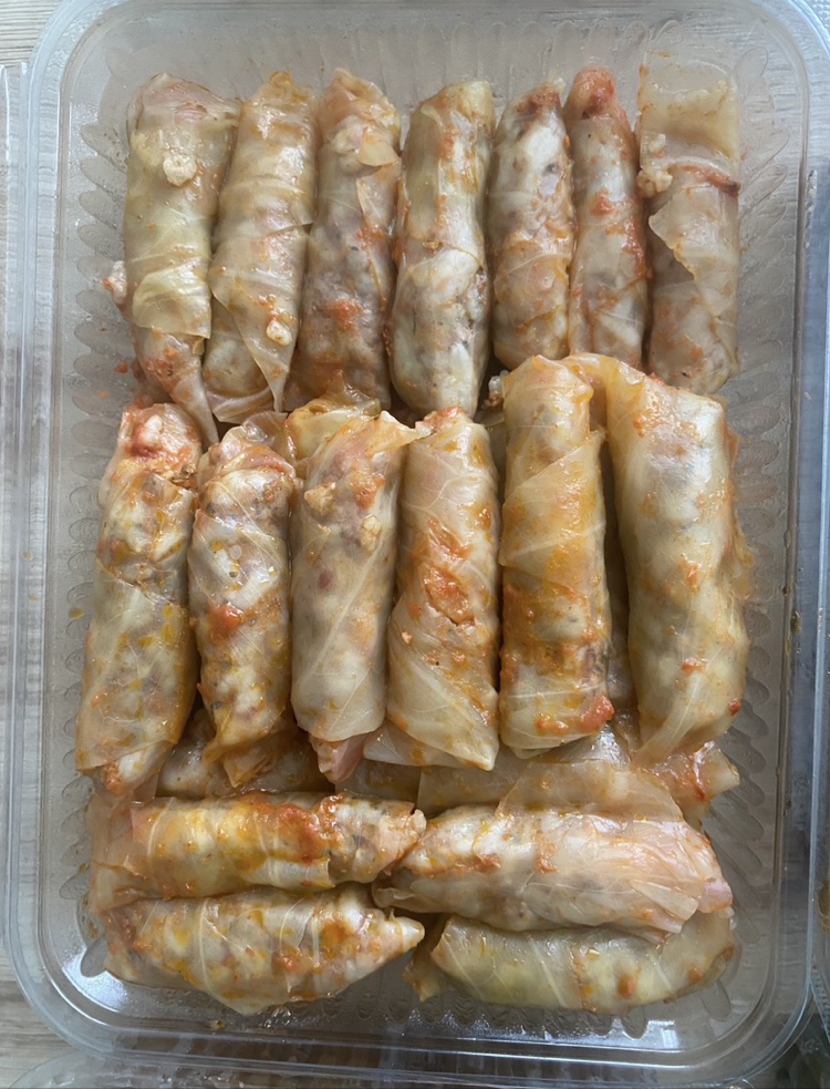 Zeytinyağlı Lahana Sarması 1 kg pişmiş