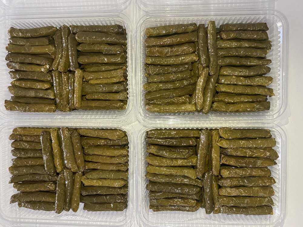 Zeytinyağlı sarma pişmiş  2 kg 