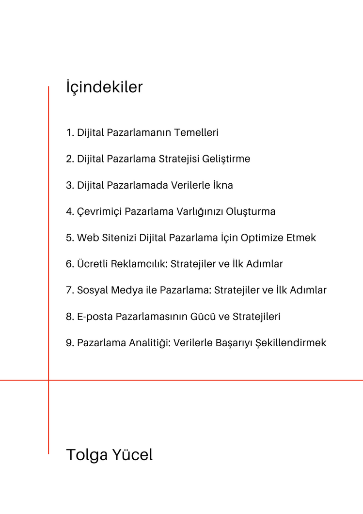 Dijltal Pazarlama El Kitabı