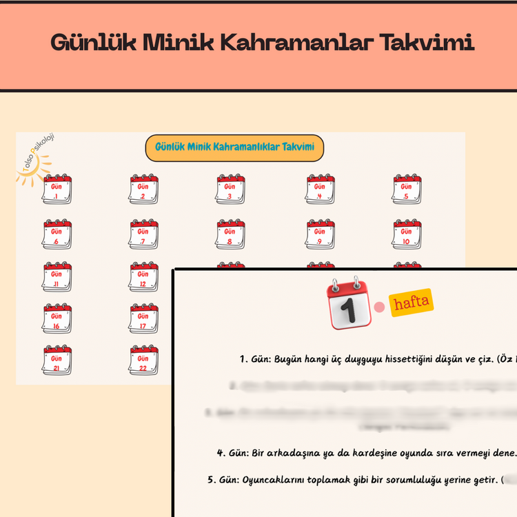 Minik Kahramanlıklar Takvimi