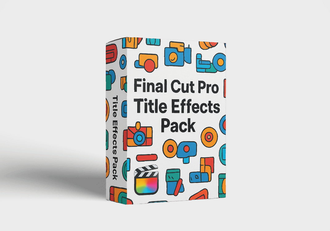 Title Effects Pack - Final Cut Pro