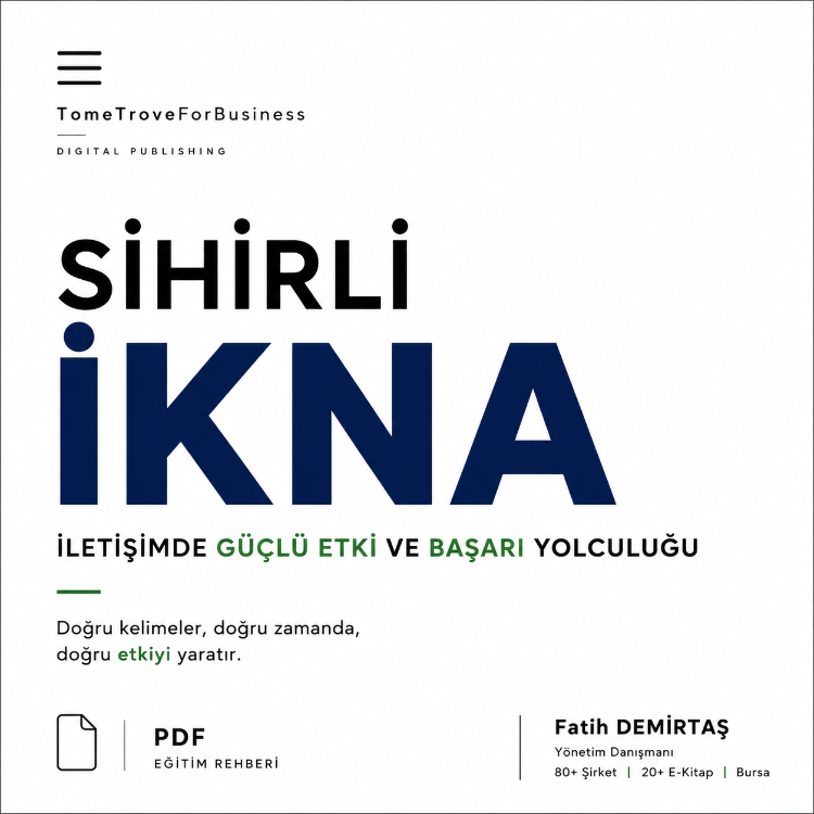 İKNA USTALIĞI - E-Kitap, Eğitim Formatında Hazırlanmıştır.