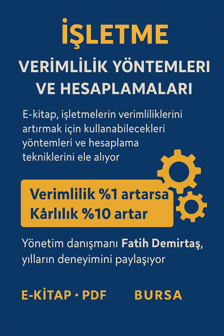 VERİMLİLİK METODLARI - E-Kitap - PDF