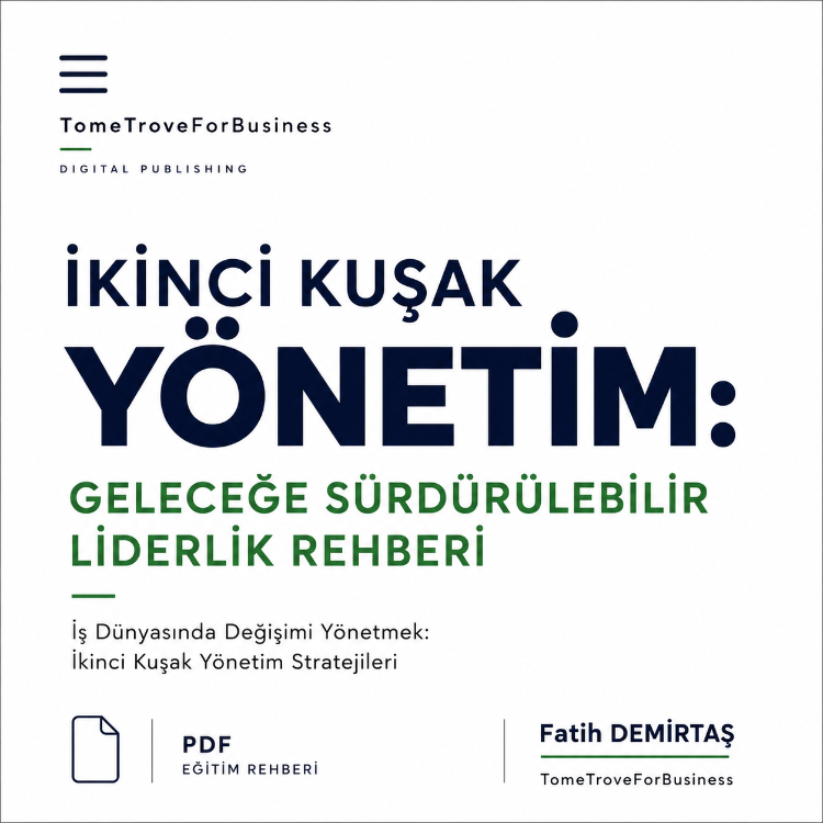 İKİNCİ KUŞAK YÖNETİM: GELECEĞE SÜRDÜRÜLEBİLİR LİDERLİK REHBERİ