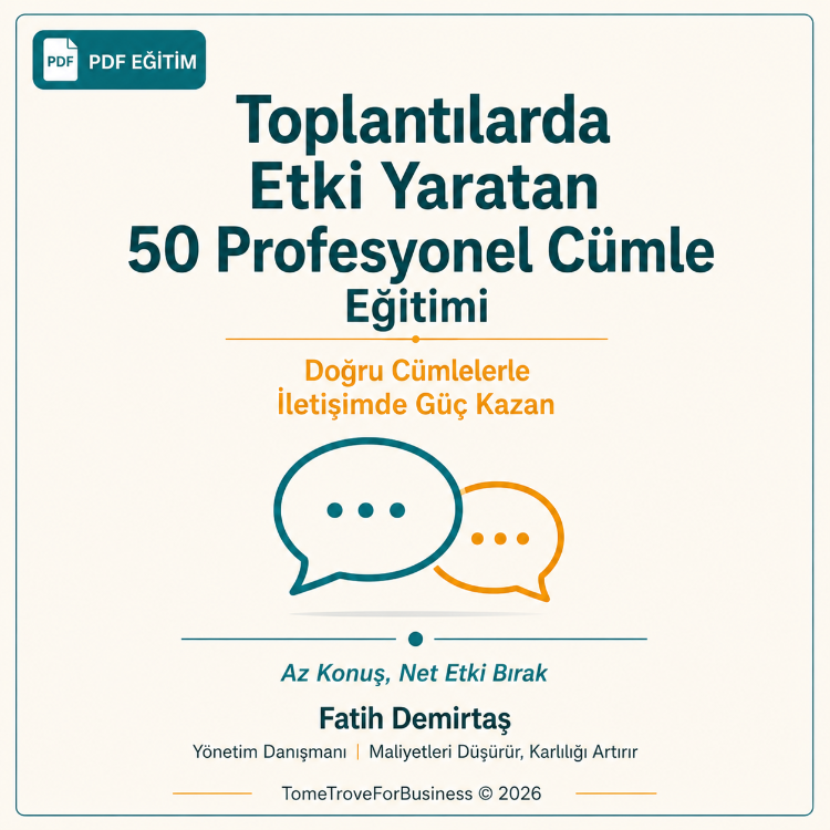 50 Profesyonel Cümle Eğitimi