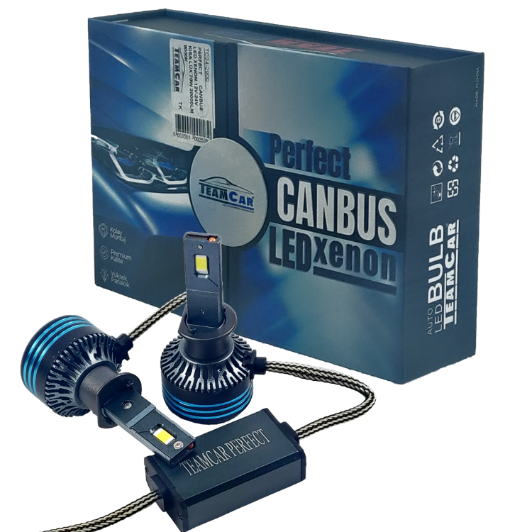 PERFECT H11 CANBUS LED XENON 12V-24V KISA LÜX 70W 20000LM 8000K