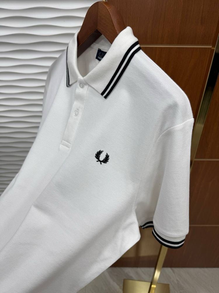 FRED PERRY Basic İthal Beyaz Polo Yaka