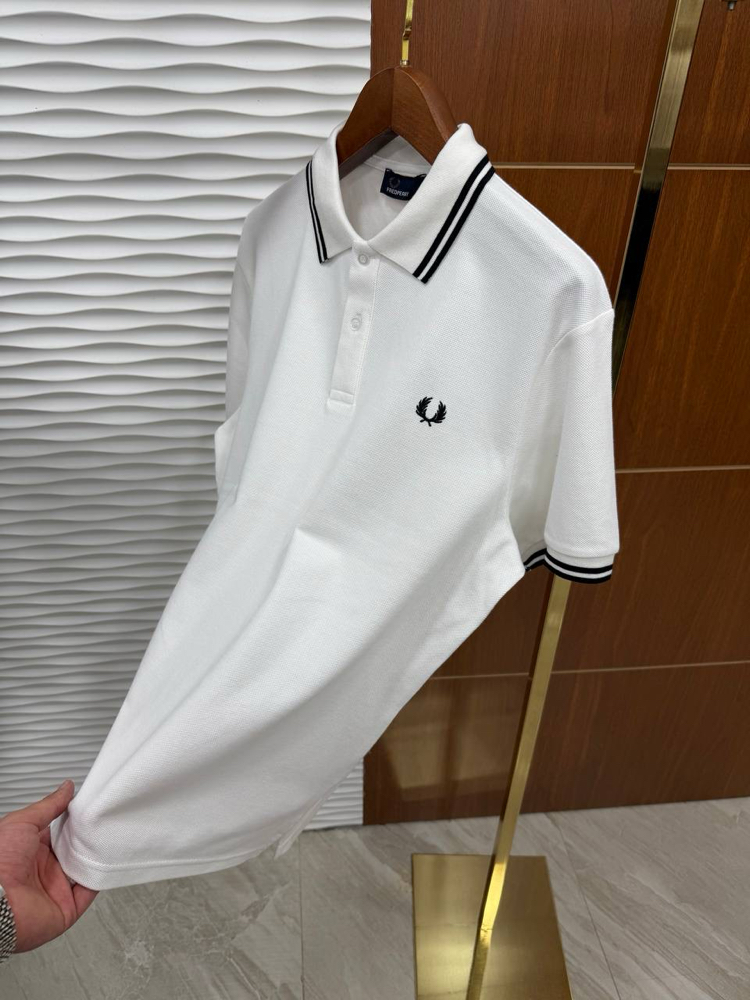 FRED PERRY Basic İthal Beyaz Polo Yaka