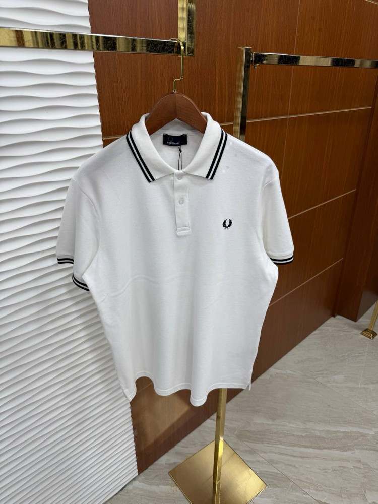 FRED PERRY Basic İthal Beyaz Polo Yaka