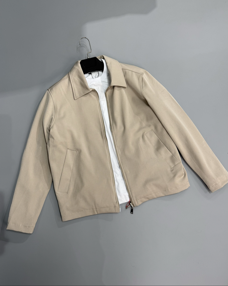 Vizon gabardin ceket 