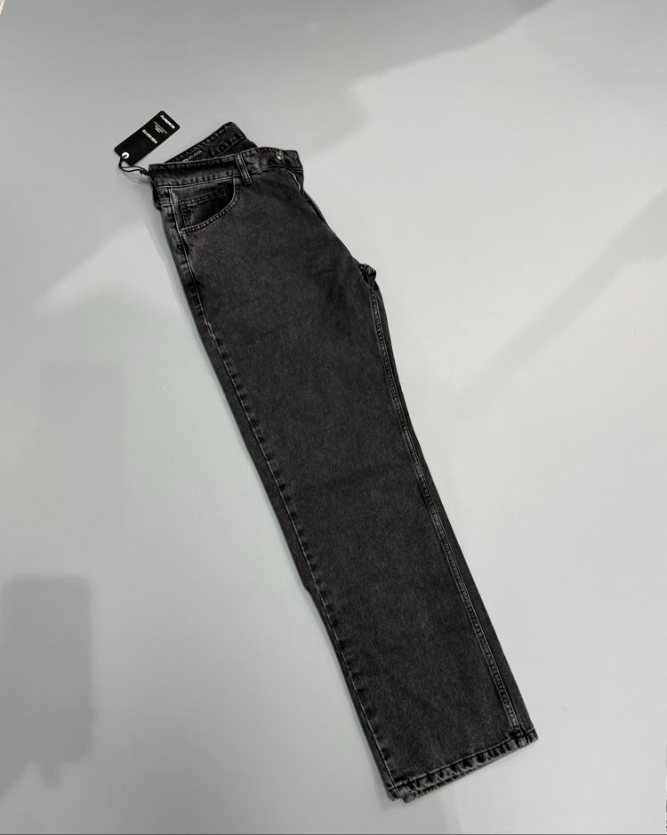 Koyu füme baggy jean 