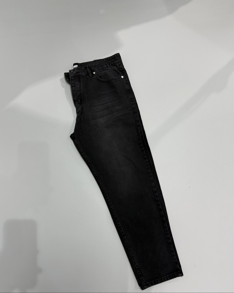 Siyah boyfriend pantolon