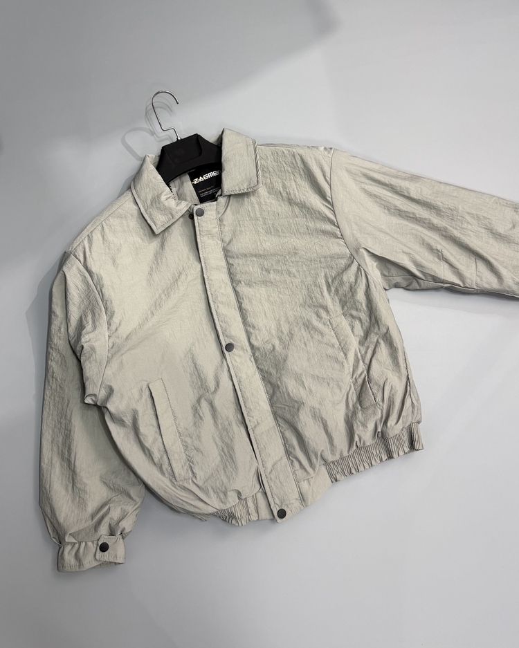 Oversize krinkıl ceket