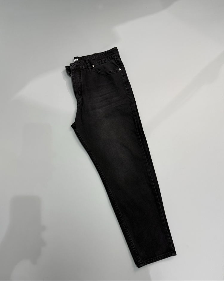 Siyah boyfriend pantolon