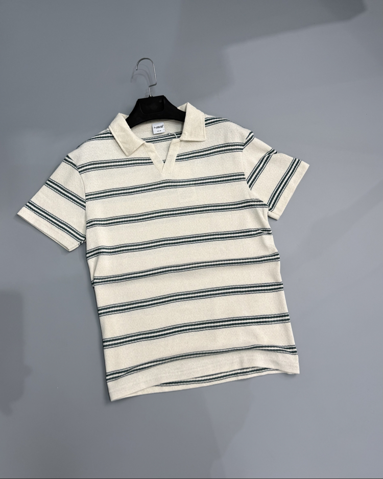 Petrol oversize polo yaka