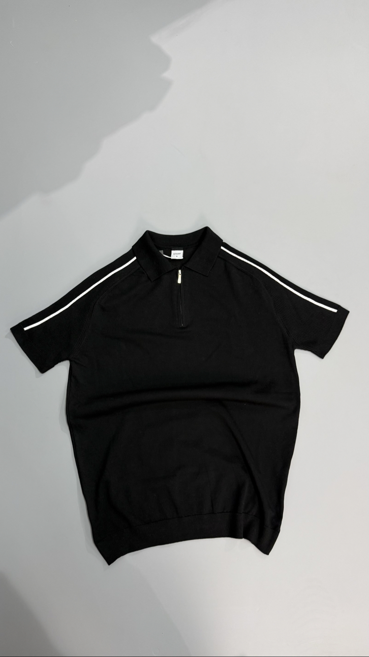 Fermuarlı polo yaka 