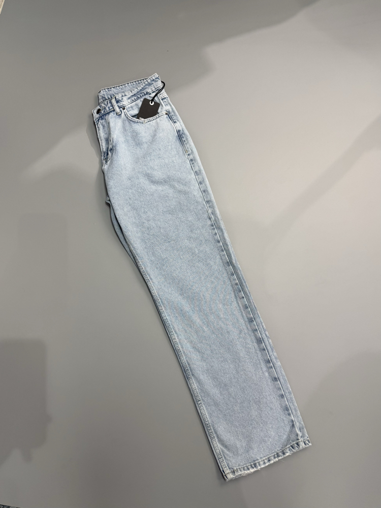 Buz mavi baggy jean 